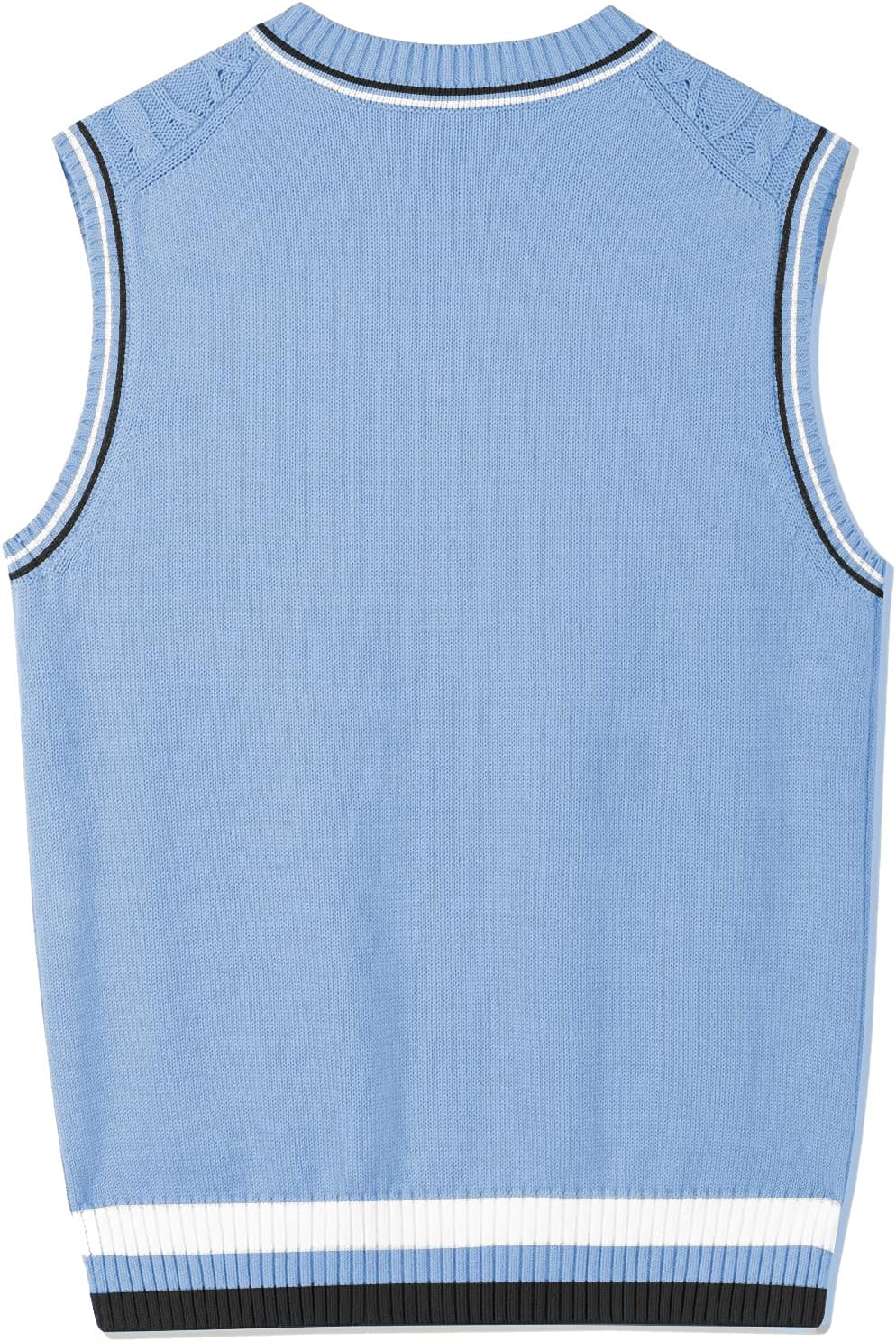 Kid Nation Boys Sweater Vest 100% Cotton School Uniform Vest for Girls Boy Toddler Kids Knit Vest - Image 6