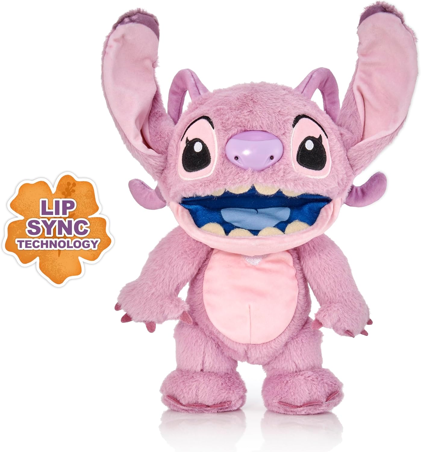 WOW! STUFF! Disney Chatty Angel Deluxe Puppetronics| Puppetronic Angel |Puppet Animatronic | Over 50 Action and Sound Combinations | 30cm/12inches Height | Ages 6 to Adult