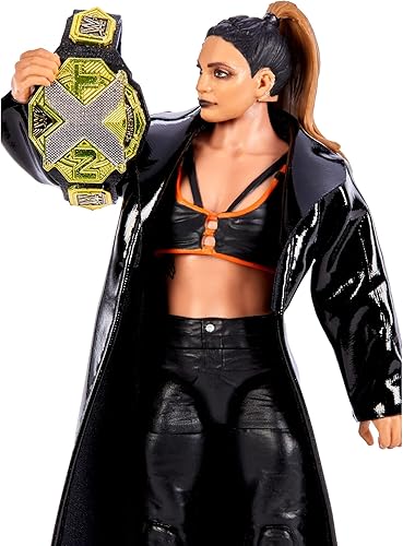 Miniatura 4 de ​​​WWE Elite Collection Figura de acción Raquel González de 6 pulgadas coleccionable para fanáticos de la WWE a partir de 8 años