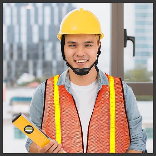 Miniatura 6 de Haysandy 20 paquetes de chaleco de seguridad reflectante de alta visibilidad, tiras de malla de neón, tamaño universal para hombres al aire libre