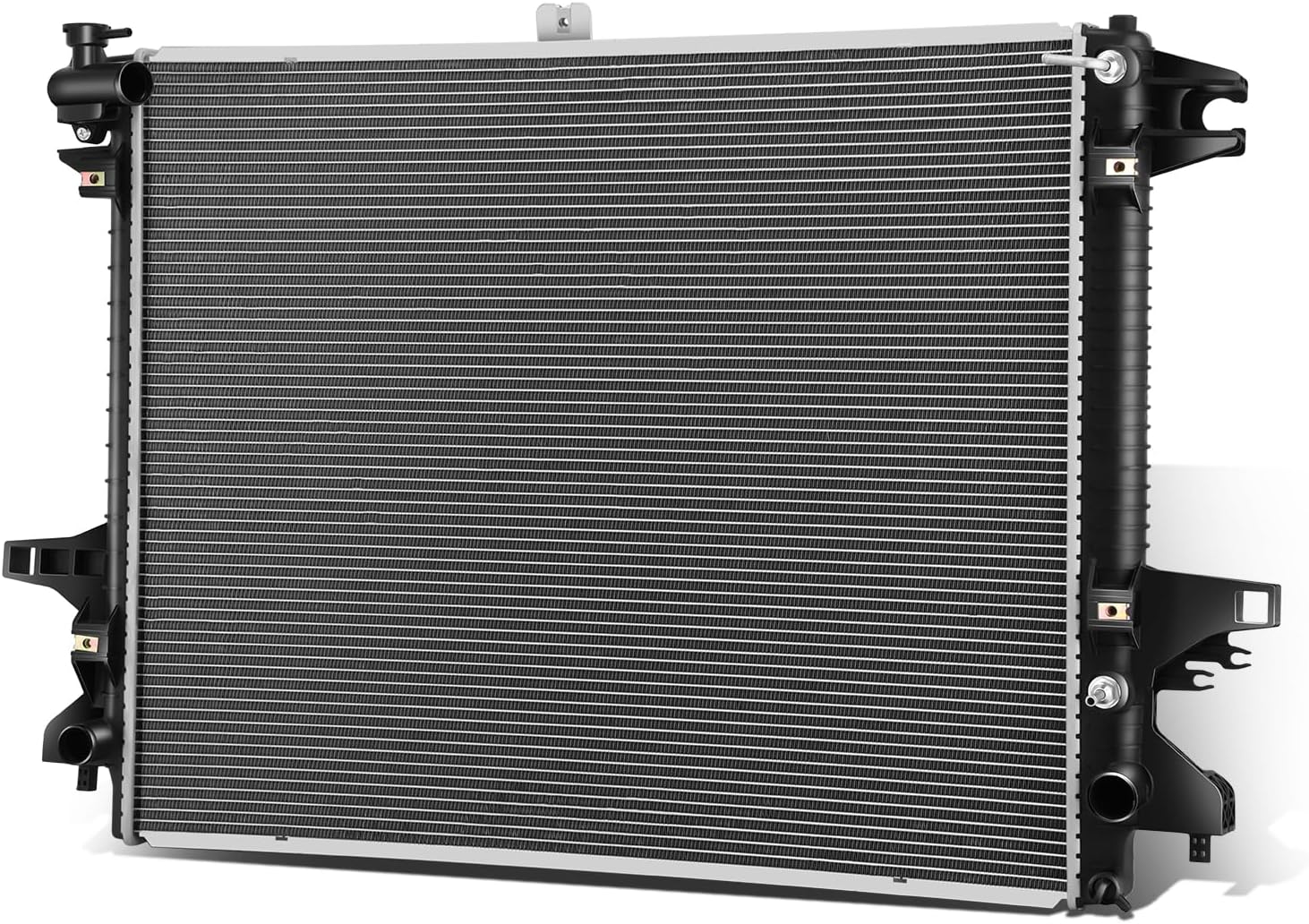 Auto Dynasty Radiator Compatible with 2016-2019 Nissan Titan XD 5.0L V8 Diesel Dohc Turbocharged, DPI 13616 Factory Style 1-Row Cooling Radiator, Aluminum Core