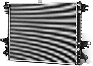 Auto Dynasty Radiator Compatible with 2016-2019 Nissan Titan XD 5.0L V8 Diesel Dohc Turbocharged, DPI 13616 Factory Style 1-Row Cooling Radiator, Aluminum Core