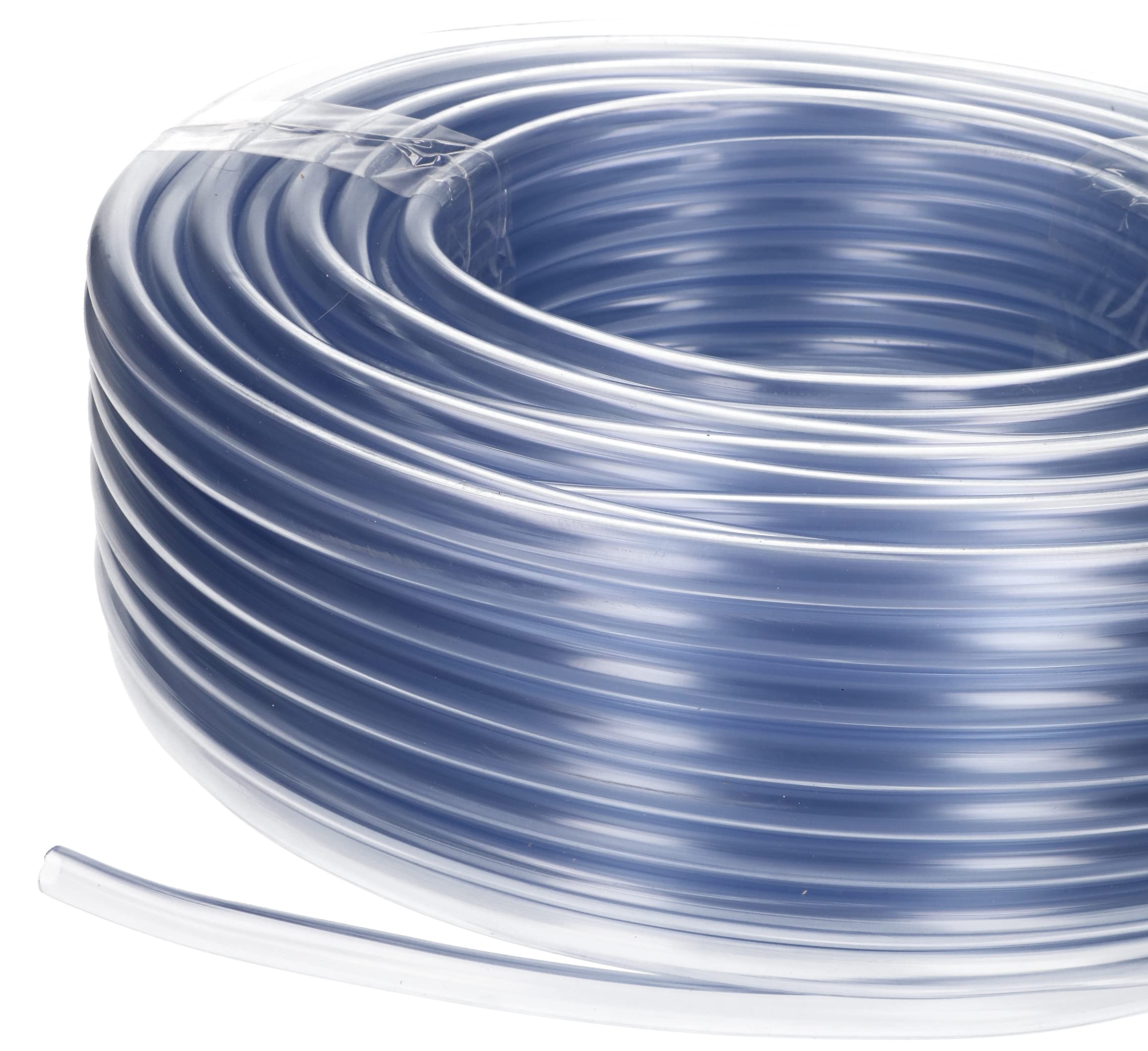 KOTARBAU® Manguera de Combustible Transparente, 10 mm x 50 m, Tubo de PVC para la conducción de líquidos, Agua, Aire, Gasolina, Tubo para Acuario, Manguera técnica Flexible