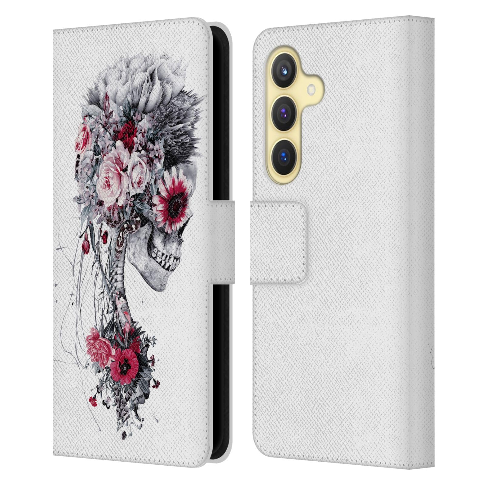 Funda libro Samsung Galaxy S24 5G con tarjetero y soporte de vídeo integrado 7