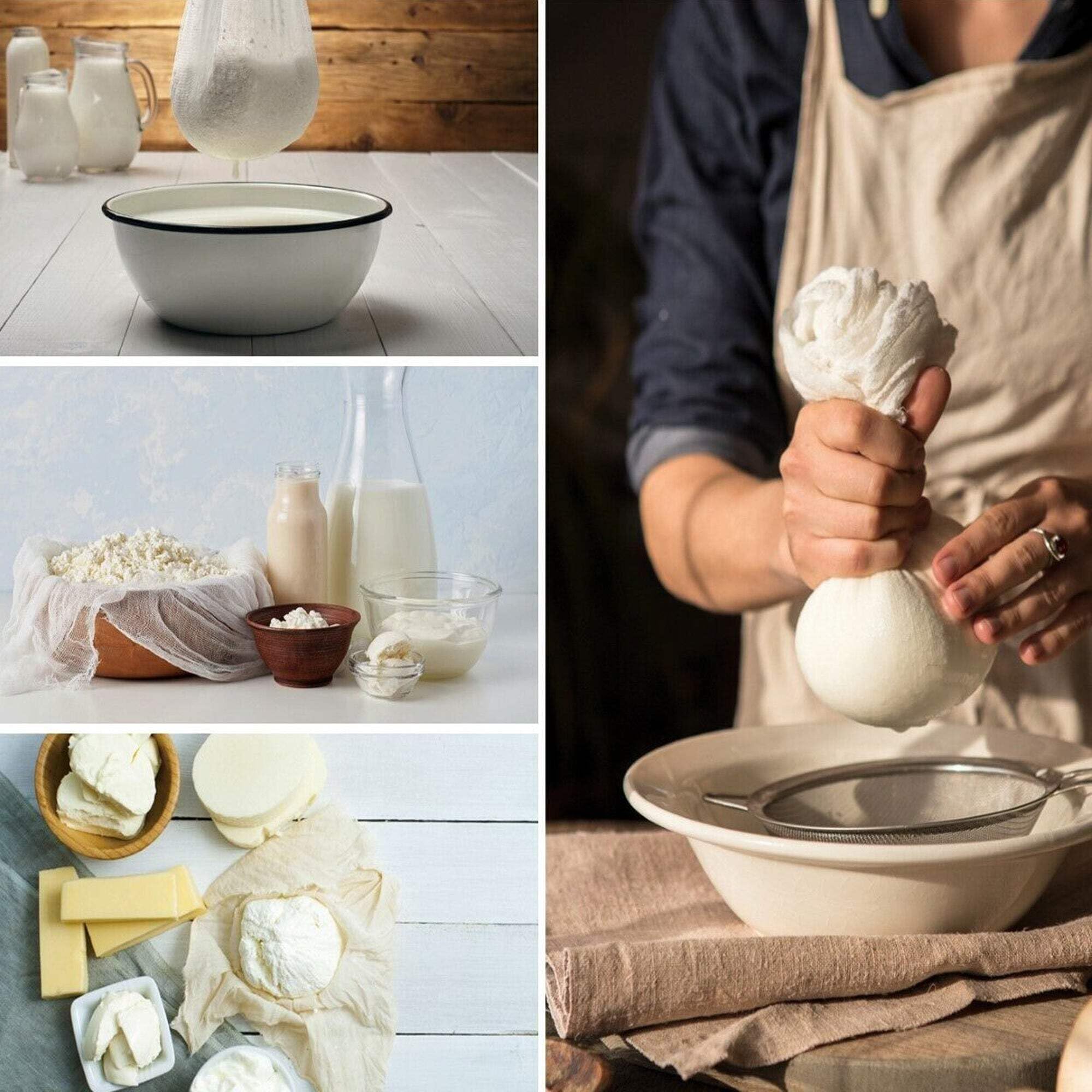Urban Platter Premium Professional Cheese Making Cloth, 1 Pc [1 Mtr X 1 Mtr, 100% Cotton] - Image 5 thumbnail