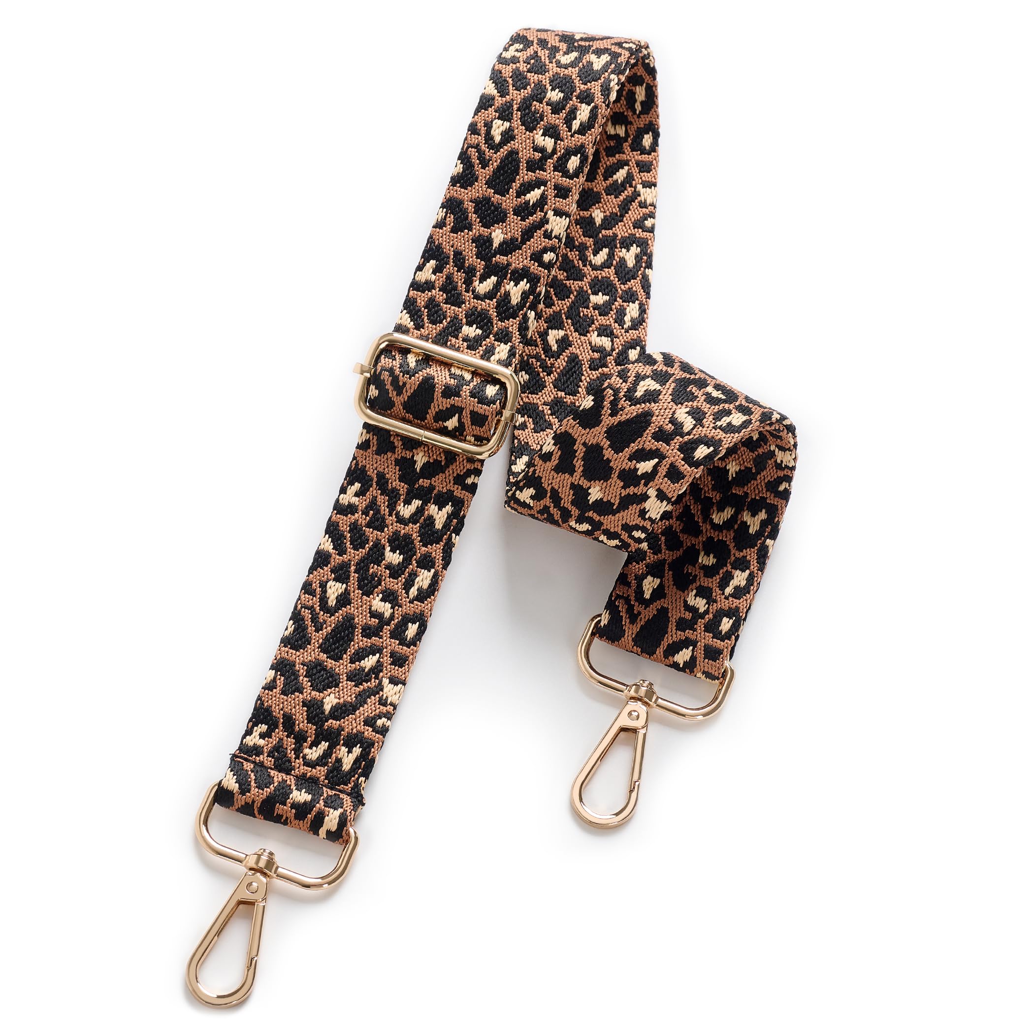 chushui Leopard Print Purse Strap for Women,Adjustable Crossbody Bag Strap