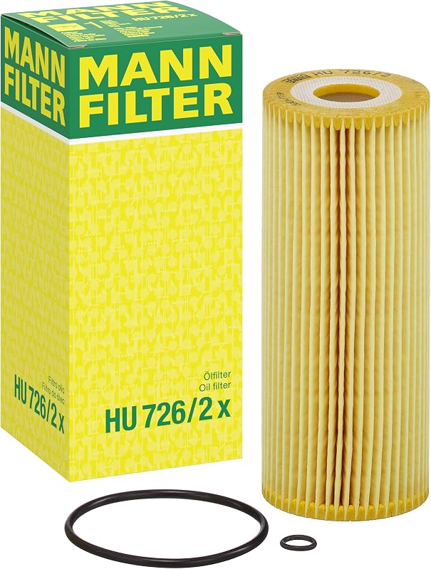 Elemento filtrante de óleo Mann Filter HU 726/2 x para SEAT Alhambra, Volkswagen Beetle, Beetle Cabrio e Golf – 1 unidade