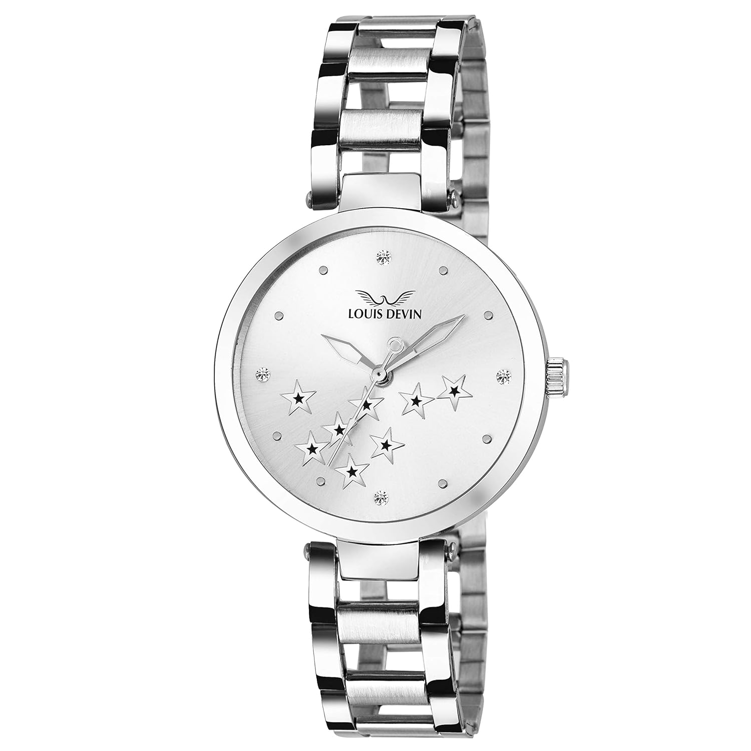Diwali Sale LOUIS DEVIN ZL103 Stainless Steel Bracelet Analog Watch for Women