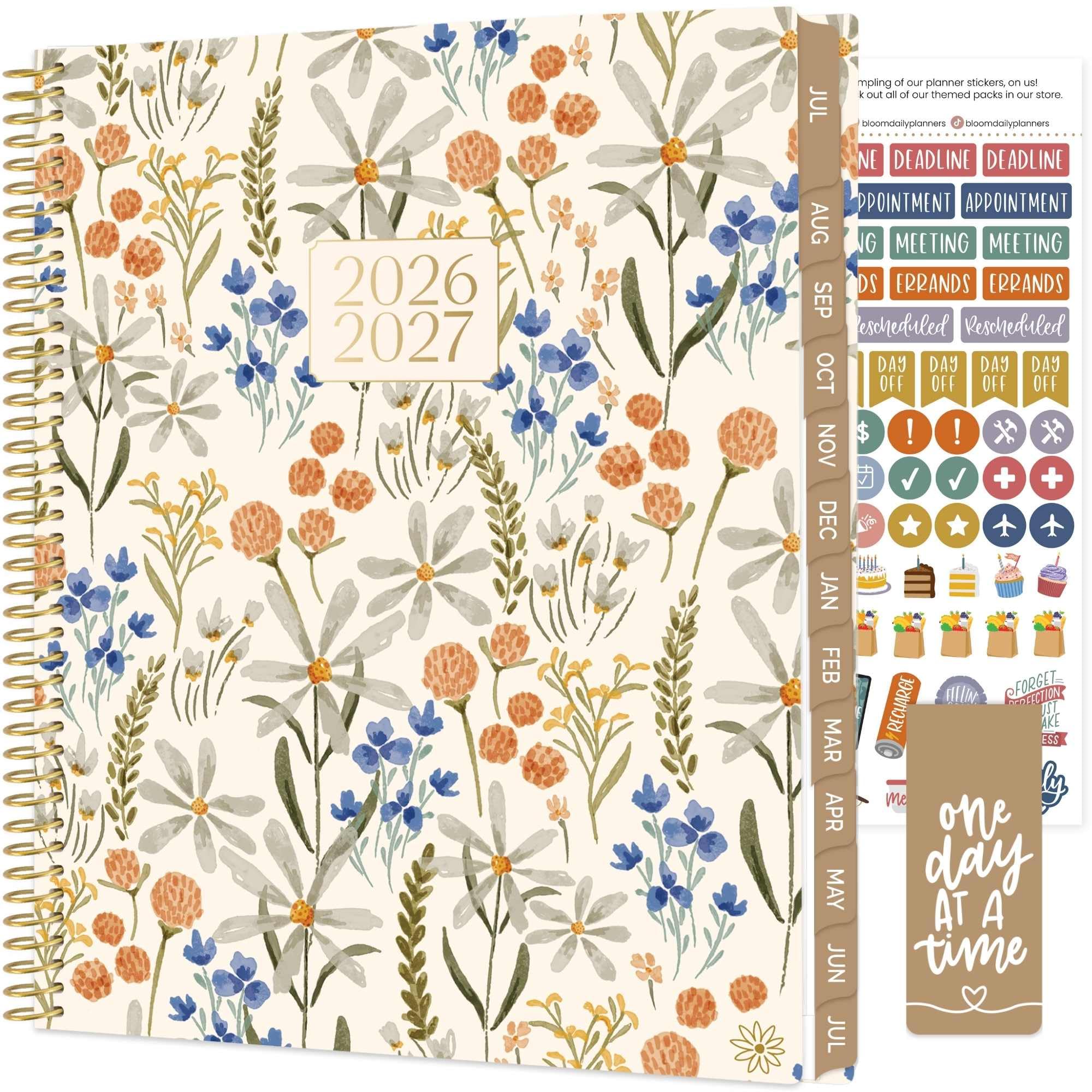 bloom daily planners 2026-2027 Academic Year Day Planner