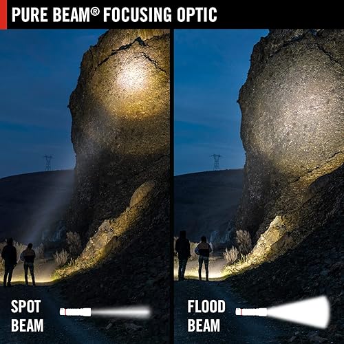 Miniatura 4 de Coast Linterna LED de enfoque G55 de 750 lúmenes, baterías incluidas