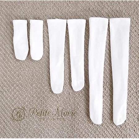Amazon Petite Marie 1 3 Dd Sd対応 オールシーズン プレーンロングソックス3点セット ソックス ハイソックス オーバーニーハイソックス 左右指定ソックス 白 生成り生地 靴下 カジュアル 60cmドール Bjd 人形用 プティットマリエ No 0023 ドレス