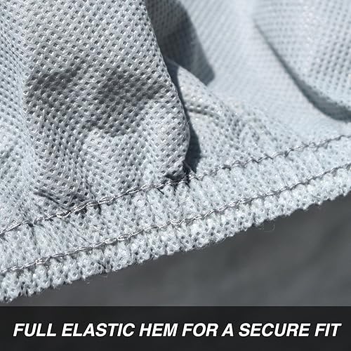 Miniatura 4 de Budge Lite - Cubierta para automóvil sedán de hasta 157pulgadas (3.98 m), B-1 (polipropileno, gris)