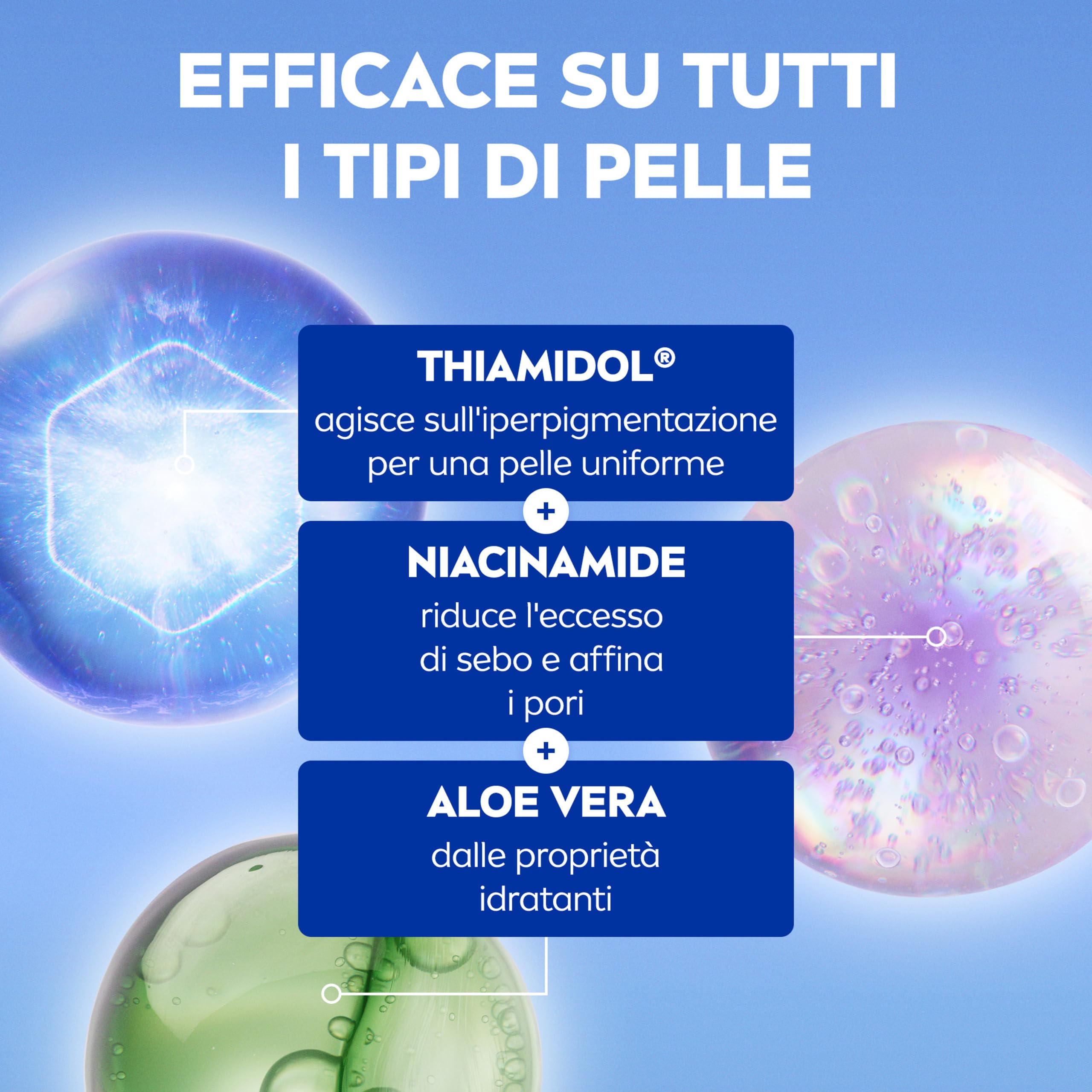 NIVEA Glow Routine Cofanetto regalo donna, Set regalo donna con Luminous630 Skin Glow Siero Viso Luminosità Immediata 30 ml, Labello Burrocacao Labbra Glowy Lips 10 ml e travel bag omaggio inclusa