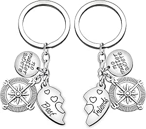 2x Beste Freunde Halsketten Mit Einhorn Anhänger - Magnetische Freundschaftsketten