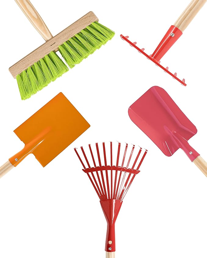 Agrarflora 5teiliges Kinder GartengeräteSet Kinderspielzeug für