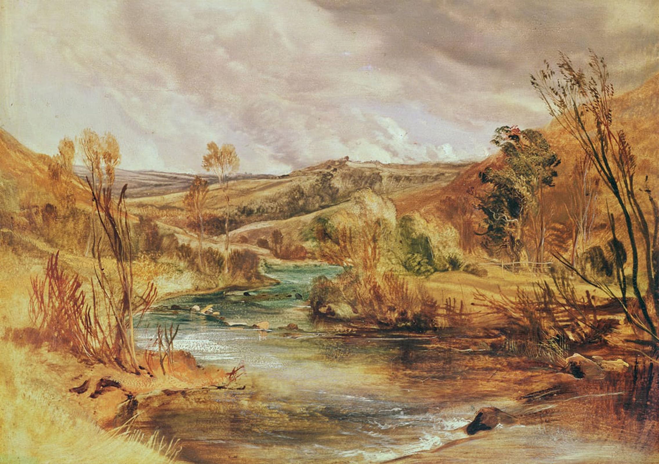 ARTXLXXBN Famous Prints Artwork Pictures Poster Painting Art Landscape by Edwin Landseer Artwork Landscape Pictures for Home Decor 60x90cm