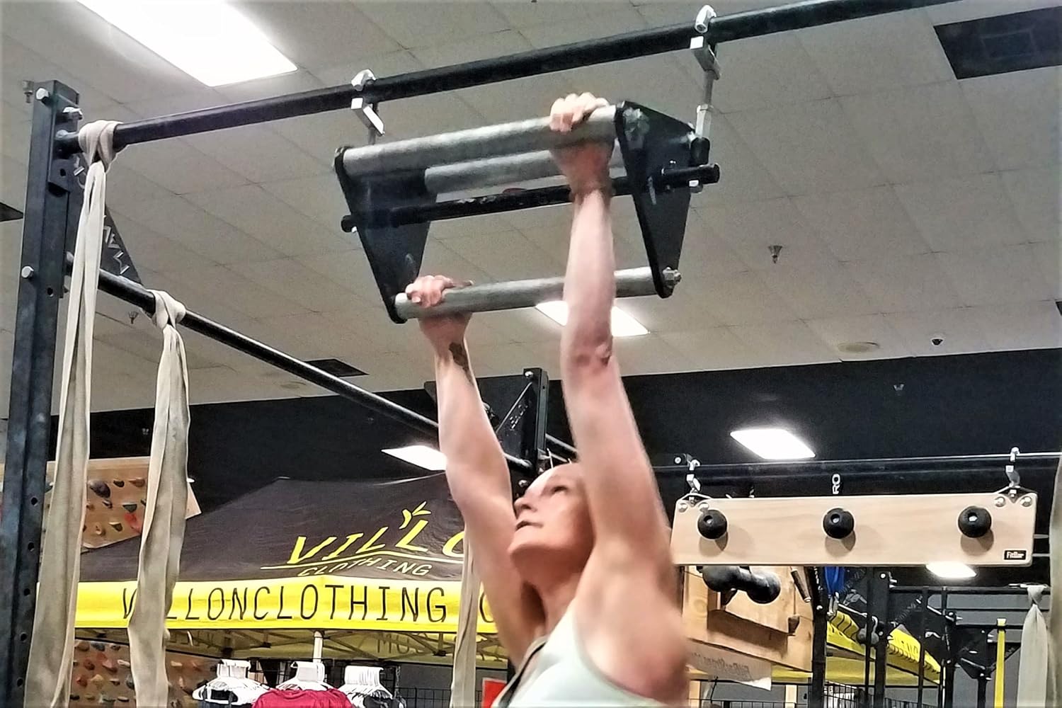 FitBar Beater Bar | Rotating Pull Up Bar for Obstacle training : Sports & Outdoors