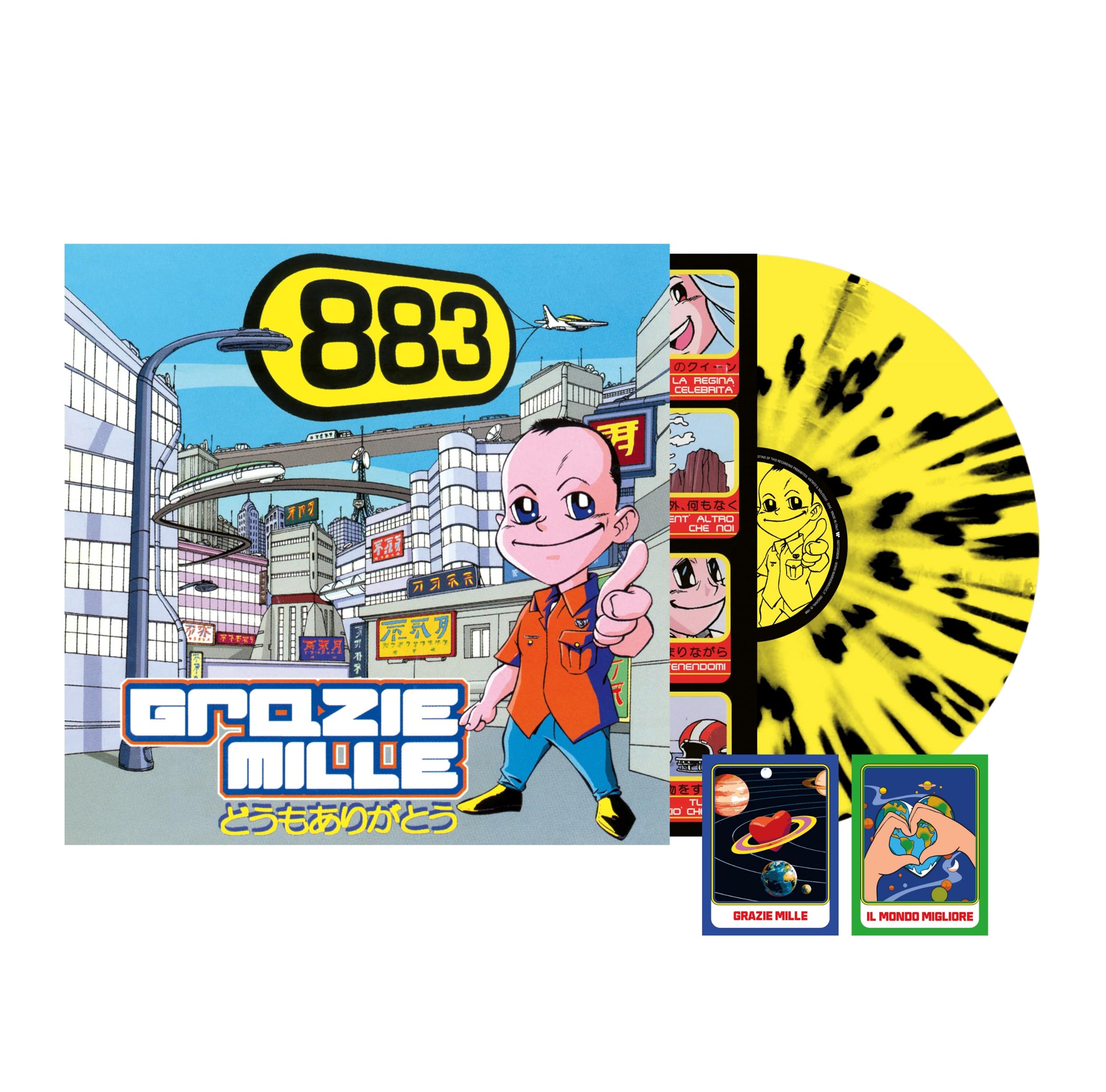 Grazie Mille (Vinile Splatter Edizione Limitata + 2 Figurine Speciali) [VINYL]