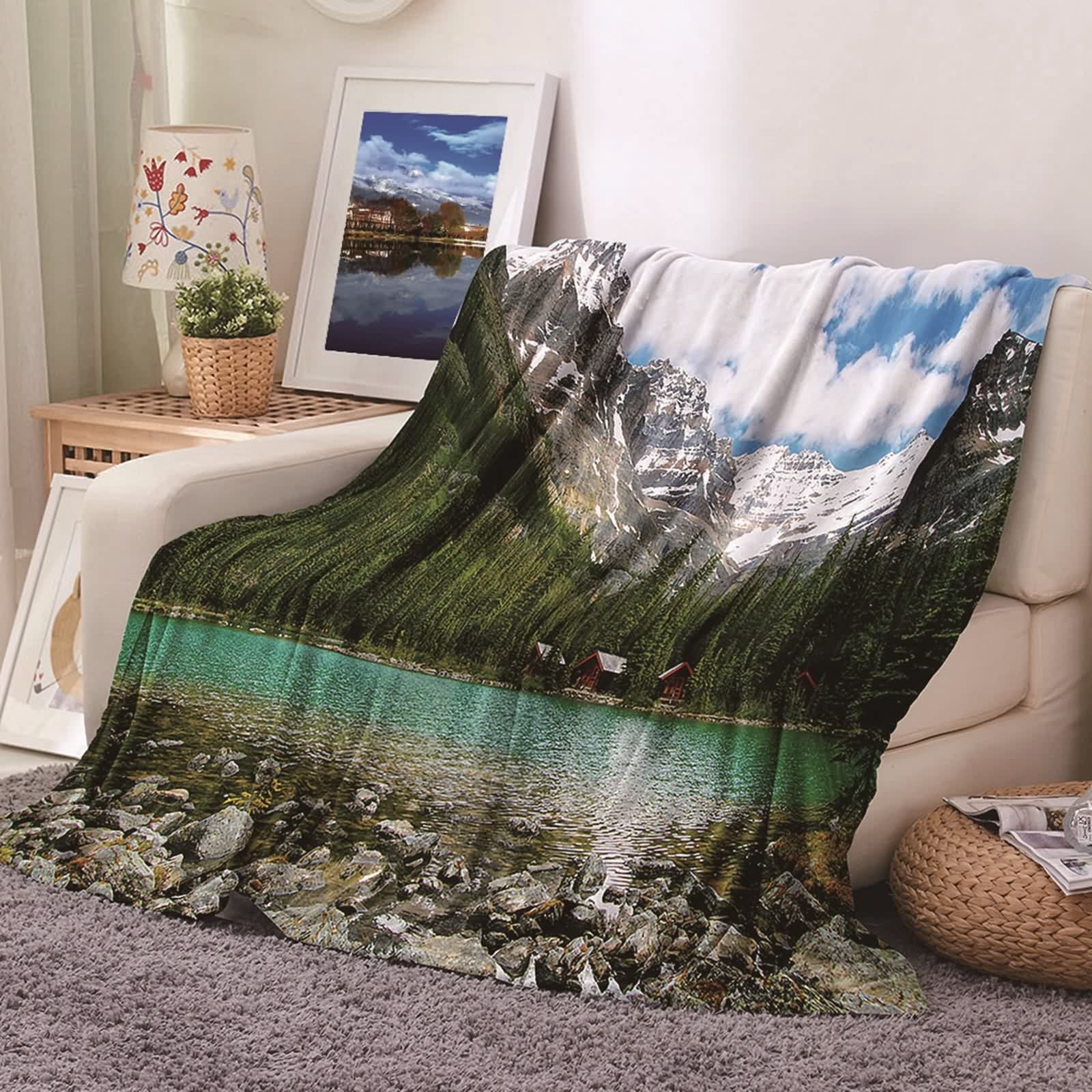 Couverture de lit douce confortable pour des soirées cocooning