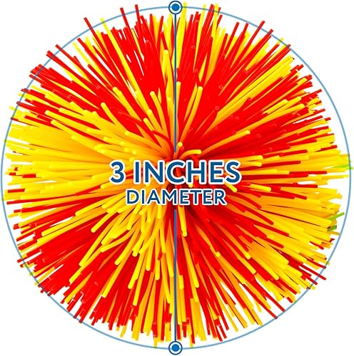 Miniatura 2 de Paquete de 3 bolas de mono sin látex sin BPA  ftalato - Gran Fidget  Estrés  Juguete Sensorial