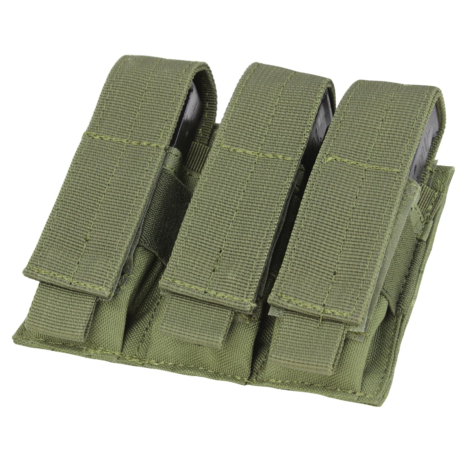 Condor MOLLE Triple AR/AK Mag Pouch, OD - Airsoft Station