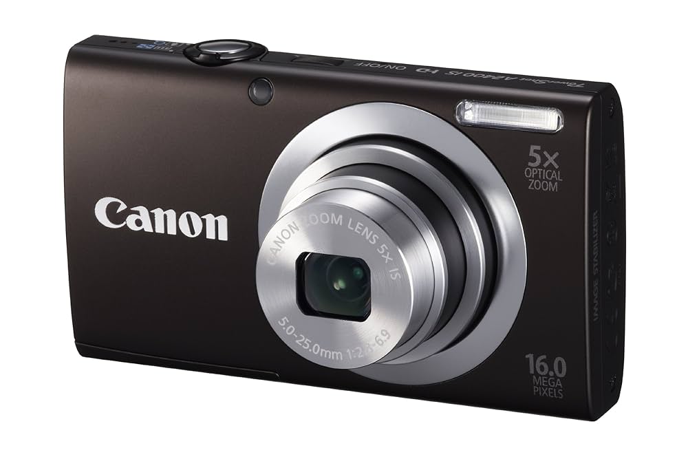 その他 CANON PowerShot A2400IS  34 Canon PowerShot A2400 IS Digital Camera - Black (16.0 MP, 5x