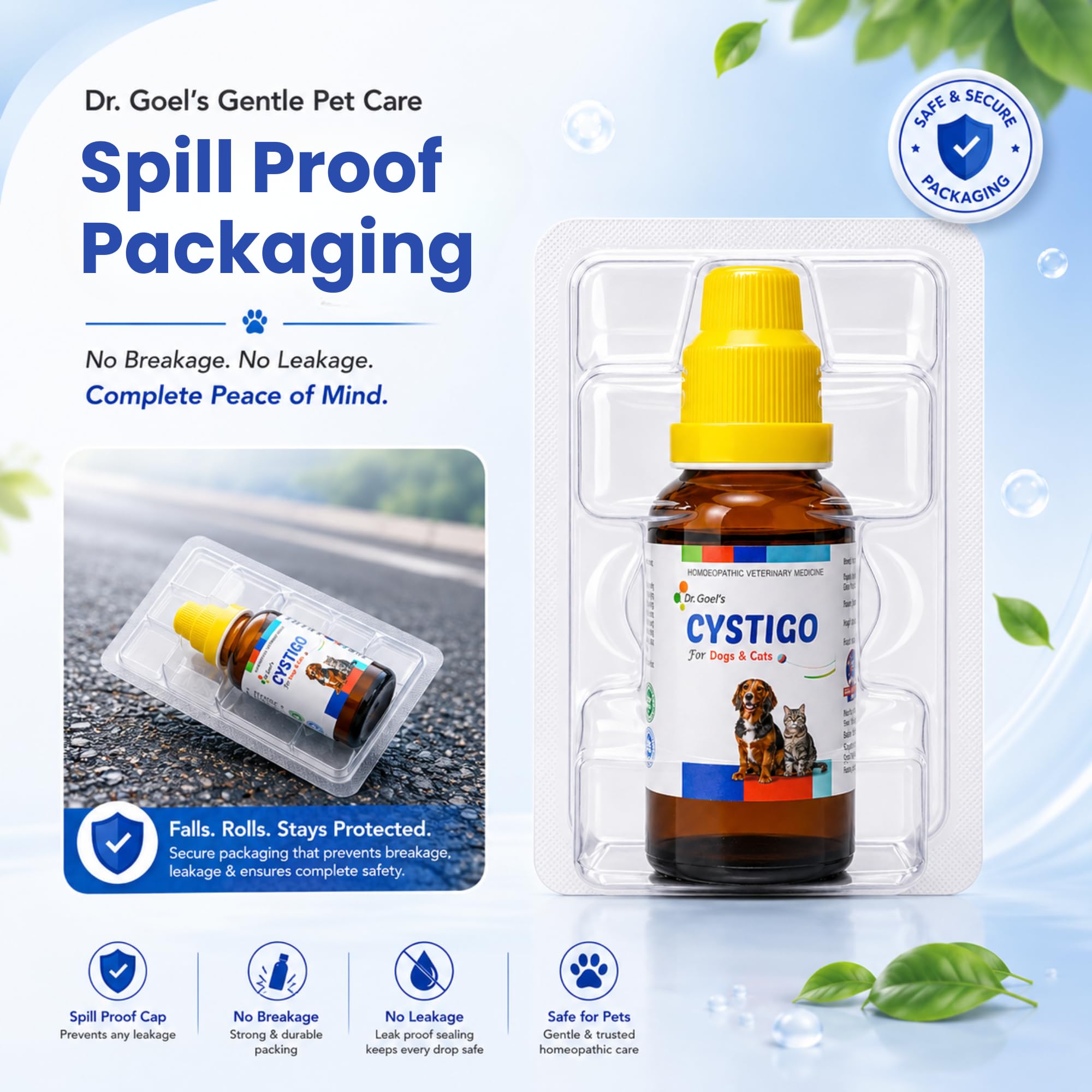 Dr. Goel's CYSTIGO Drops for Dogs & Cats | Homeopathic Urinary Health Support | Pet Bladder & Urinary Tract Wellness Formula | Supports Healthy Urine Flow & Daily Urinary Comfort | Easy Oral Drops — Amazon image 7