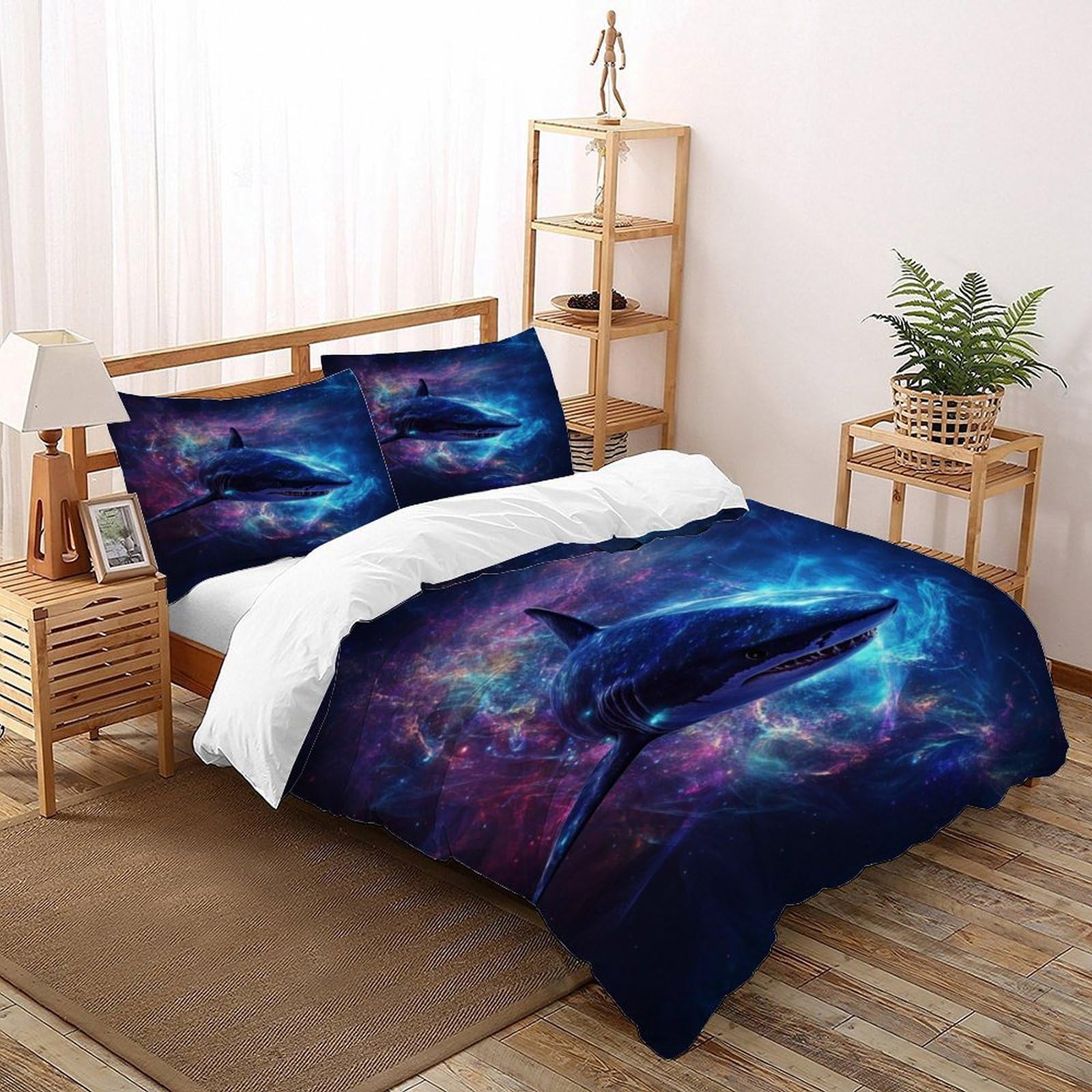 Housse de couette microfibre de qualité supérieure parure de lit zippée
