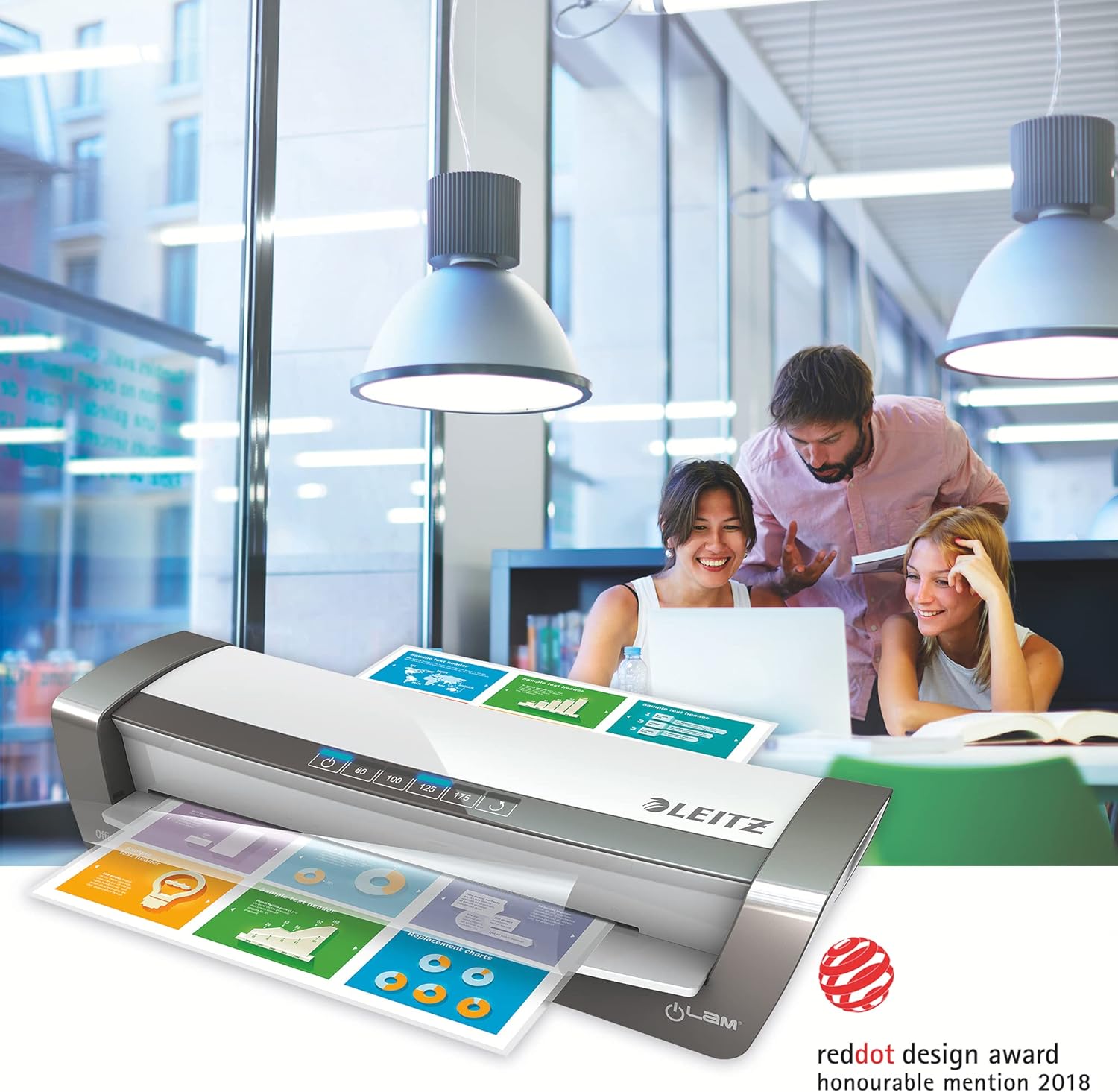 Leitz iLAM Office Pro Laminiergerät A3, Silver