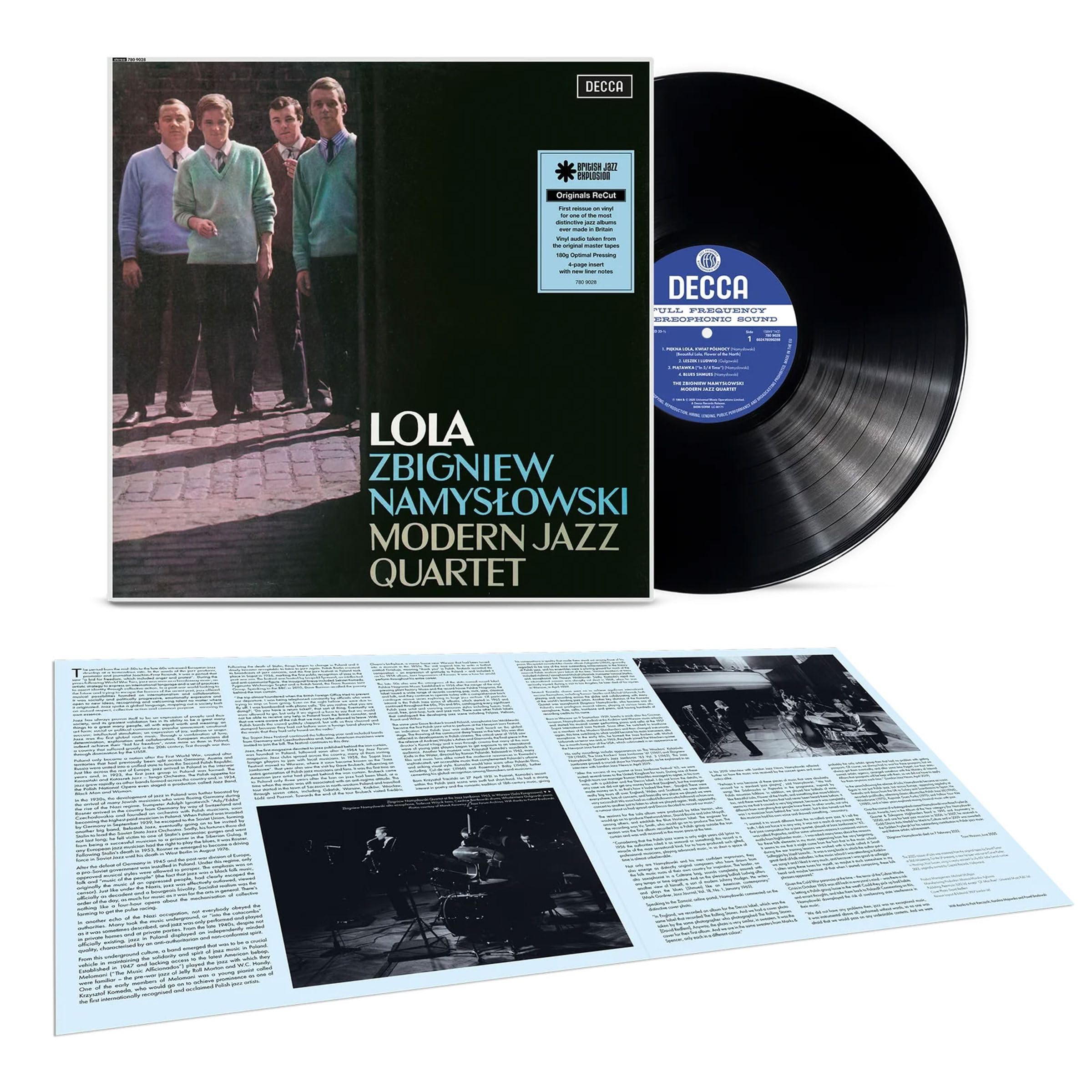 ZBIGNIEW NAMYSLOWSKI MODERN JAZZ QUARTET - Lola - CD