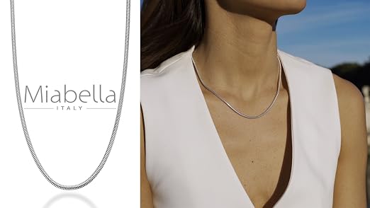 2mm Solid Sterling Silver 925 Italian Snake Chain Necklace - Adjustable Bracelet Or Anklet