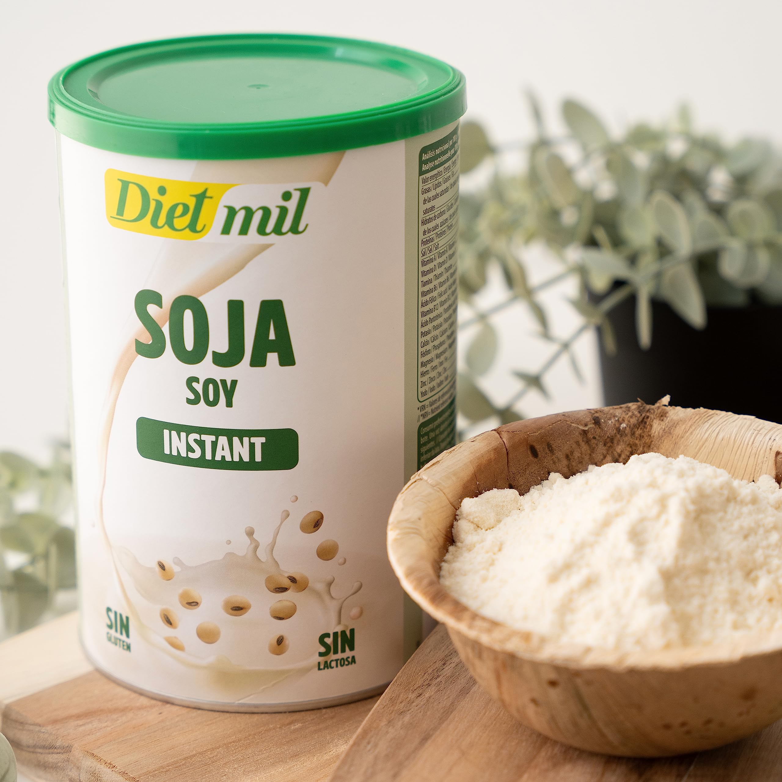Naturgreen Dietmil Soja Calcium Instant Bio Bebida De Soja En Polvo 400 g