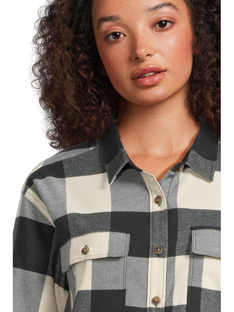 Pewter Salty Crew Fathom Flannel