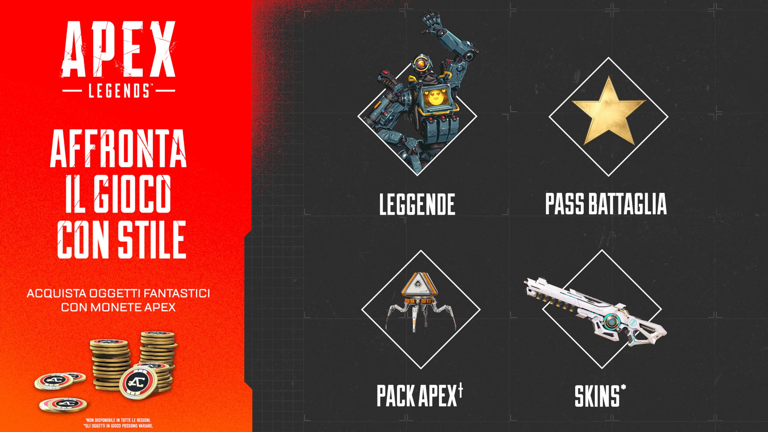 APEX Legends 4350 COINS PCWin | Codice EA App - Origin per PC | Videogiochi | Italiano - 3