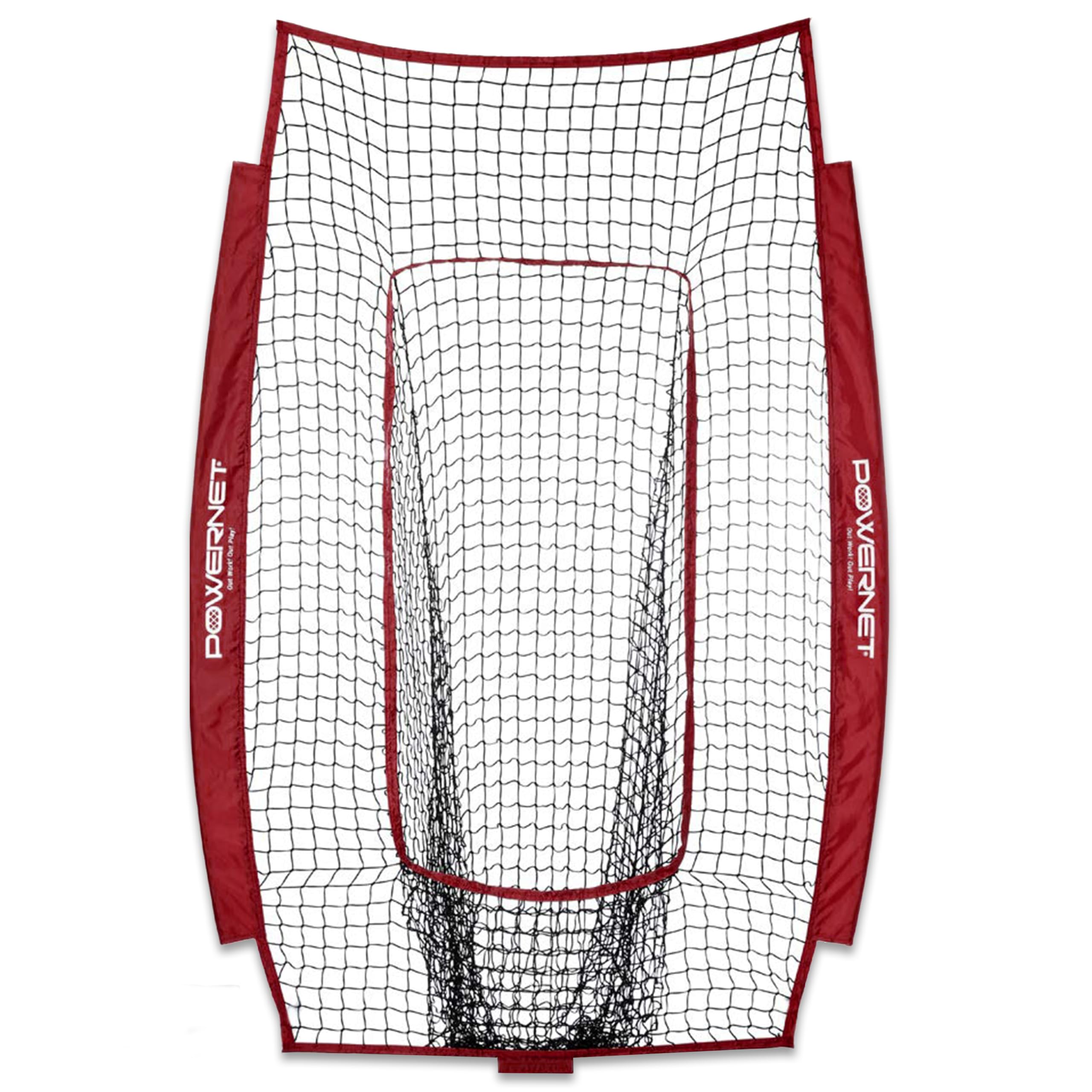 PowerNet 4x7 FT Portable Infielder Training Net Only, Softball Baseball Replacement Practice Net for Pitching and Hittin