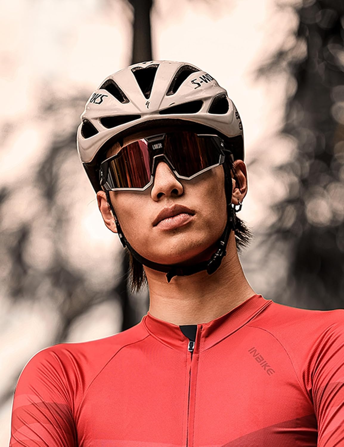 LAMEDA Polarized Sports Sunglasses for Men Women, High Definition UV Protection Cycling Glasses for Biking Fishing Running - Image 2