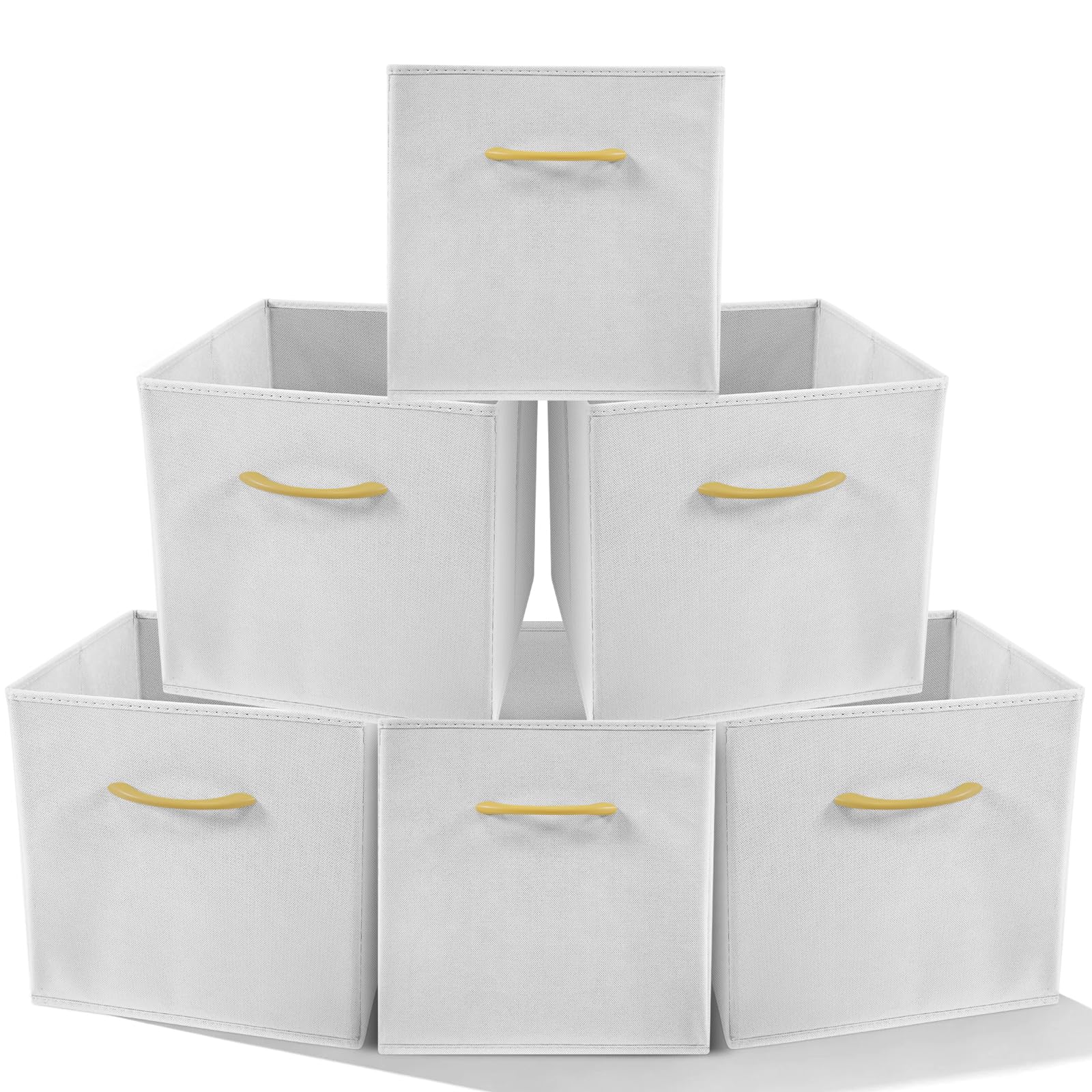 Amazing Tour Cube Storage Boxes, Foldable with Handles, 6 Pack — image 1