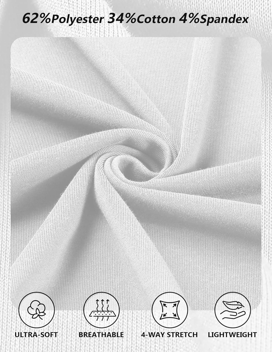 COOFANDY Mens Workout Tank Tops Cotton 3 Pack Soft Gym Muscle Shirt Sleeveless Classic T Shirts - Image 5