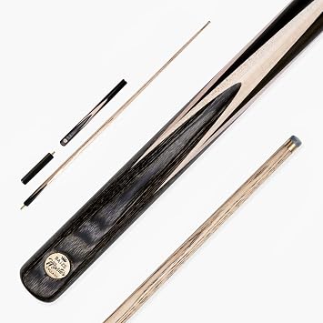 Limited Edition Gold Series 57 Inch   Professional English Pool Cue 8.5mm with with Hand Fitted PRO SPIN Medium Tip - Hand Finished in the UK using Lynch s Cue Balm