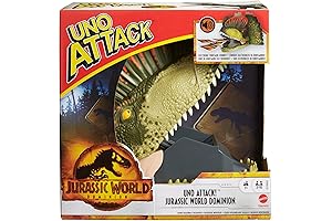 Mattel Games UNOi Attack Jurassic World Domination Card Game