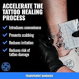 Saniderm Original Tattoo Aftercare Bandage (Large Roll, 8 in x 8 yd)