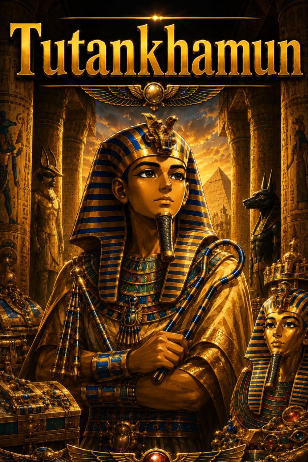 Tutankhamun: Ancient Egypt Pharaoh Learning Story Biography (Icons of History Manga)