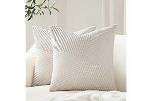 Striped Boho Chic Throw Pillow Covers by Topfinel: Embracing Comfort and Style