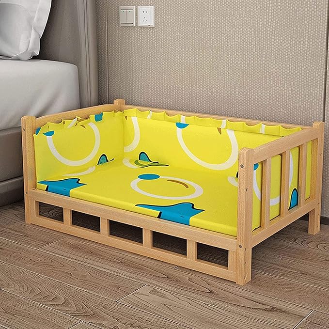 Cama Elevada para Perro Pequeña 45x30cm con Colchoneta Lavable miniatura 2