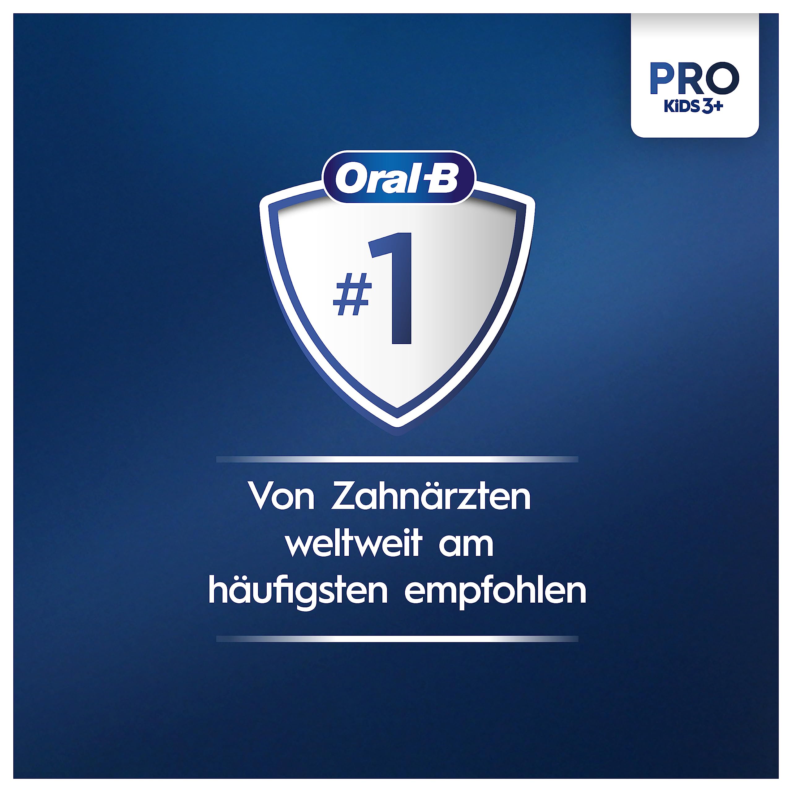 Oral-B Pro Kids Cars Elektrische Zahnbürste/Electric Toothbrush für Kinder ab 3 Jahren, inkl. Sensitiv+ Modus für Zahnpflege, extra weiche Borsten, 1 Aufsteckbürste, 1 Reiseetui, 4 Sticker, rot/blau