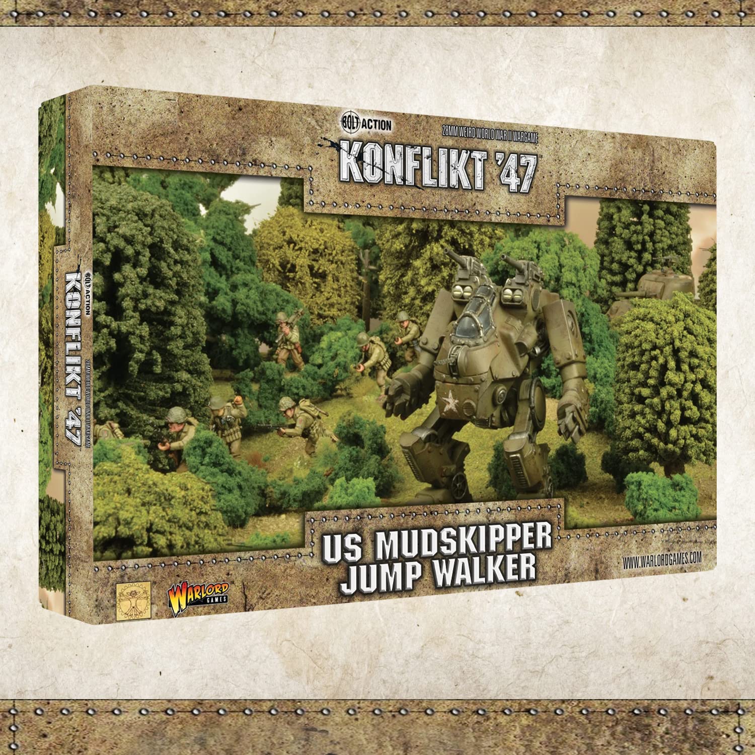 ウォーゲーム World War 2 Wargaming Wargames Delivered Bolt Action Konflikt '47: US Mudskipper Jump