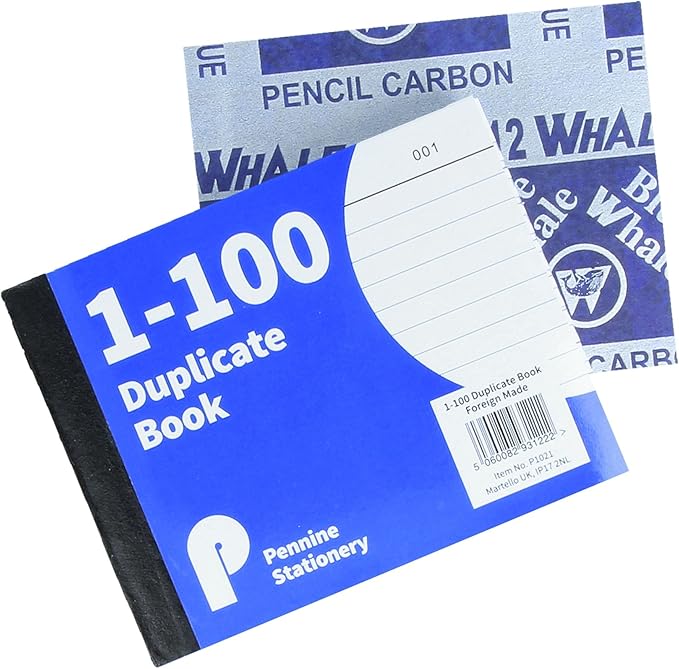 10x A6 Numbered Duplicate Carbon Copy Books Amazon.co.uk Stationery