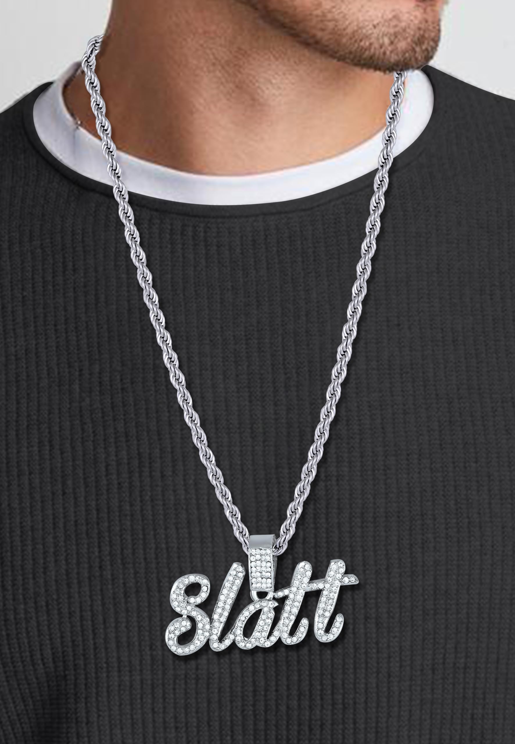 Stylish Stainless Steel Locket Necklace for Men