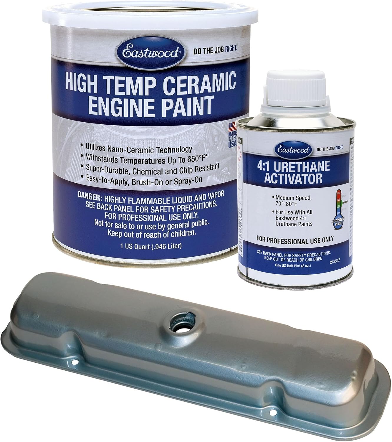 Eastwood GM Red High Temperature Ceramic Engine Paint and Activator