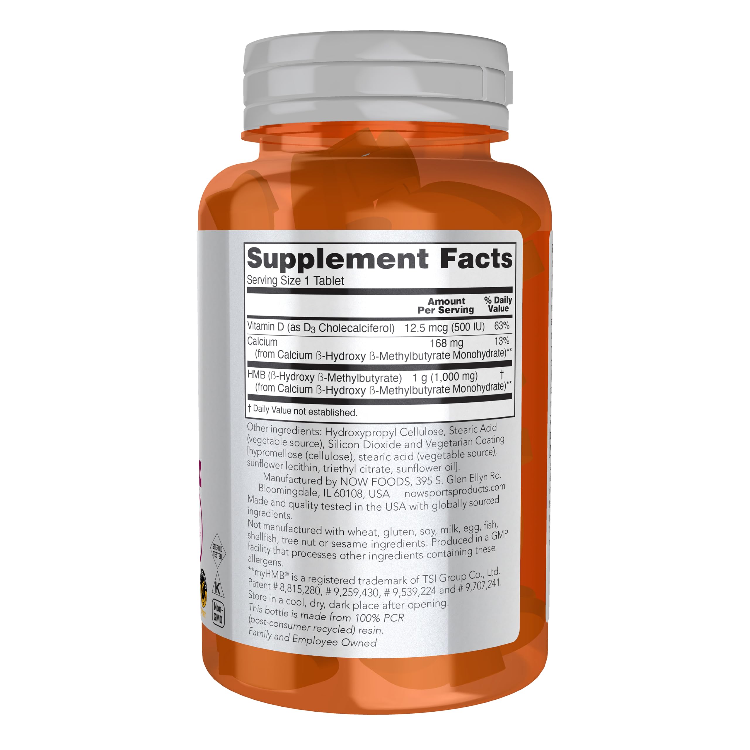 Amazon.com: NOW Foods Sports Nutrition, HMB (β-Hydroxy β